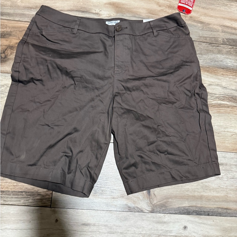 St. John's Bay Dark Brown Women's Bermudas